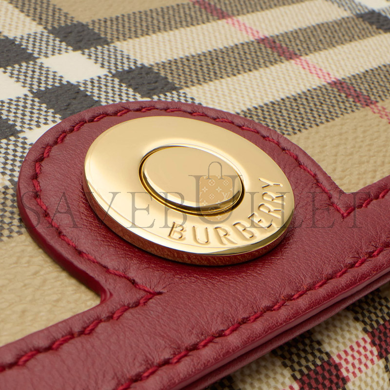BURBERRY TOP HANDLE NOTE BAG 81162821 (24*14*8cm)